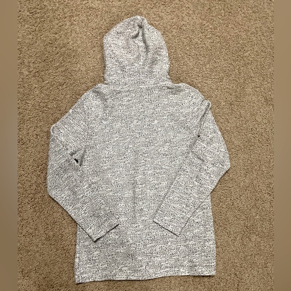 Men’s grey/black large hoodie - Picture 2 of 2